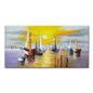 Hand-Painted Abstract Seascape Oil Paintings On Canvas, Modern Texture Art Poster, Large Wall Picture, Home Decor
