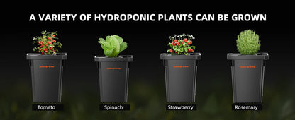 Spider Farmer DWC Hydroponic System 7 Gallon Deep Water Culture with 2 Buckets