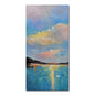 Hand-Painted Abstract Seascape Oil Paintings On Canvas, Modern Texture Art Poster, Large Wall Picture, Home Decor