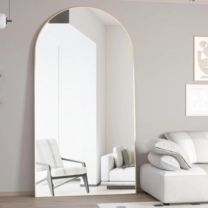 198 x 96cm Oversized Full Length Mirror with Stand, Floor Mirror, Extra Large