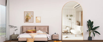 198 x 96cm Oversized Full Length Mirror with Stand, Floor Mirror, Extra Large