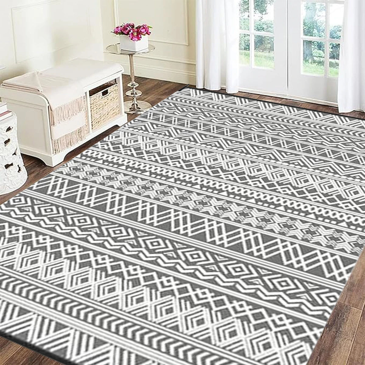 New Reversible Rugs For Outdoor Non-slip Waterproof