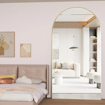 198 x 96cm Oversized Full Length Mirror with Stand, Floor Mirror, Extra Large