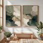 2pcs/set Wabi Sabi Mountains Abstract Canvas Print Modern Minimalist Art Home Decor Wall Art