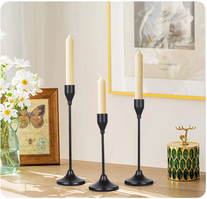 3Pcs/Set Metal Candle Holders