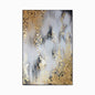 Luxury Handmade Abstract Oil Painting Wall Art  Modern Minimalist Thick Texture Canvas Mural Frameless