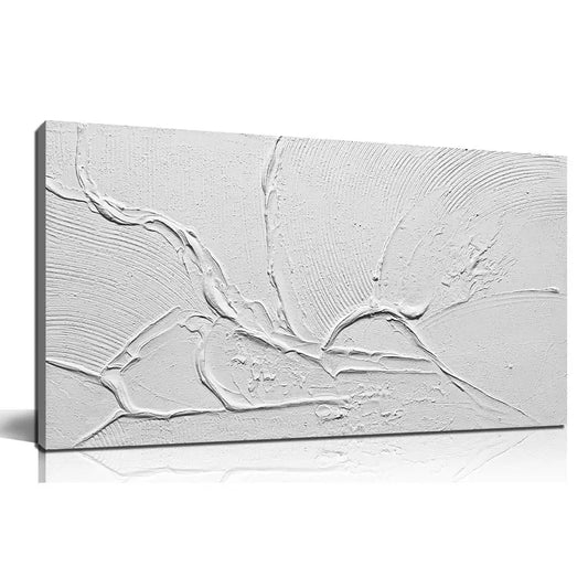 Canvas Wall Art, Minimalist Hand Painted Size 20 x 40 Inch