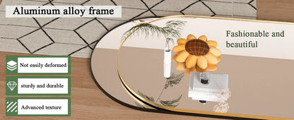 198 x 96cm Oversized Full Length Mirror with Stand, Floor Mirror, Extra Large