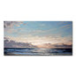 Arthyx, Hand Painted Abstract Seascape Oil Paintings On Canvas, Modern Texture Art Poster, Large Wall Picture, Home Decor