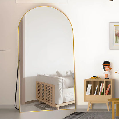 198 x 96cm Oversized Full Length Mirror with Stand, Floor Mirror, Extra Large