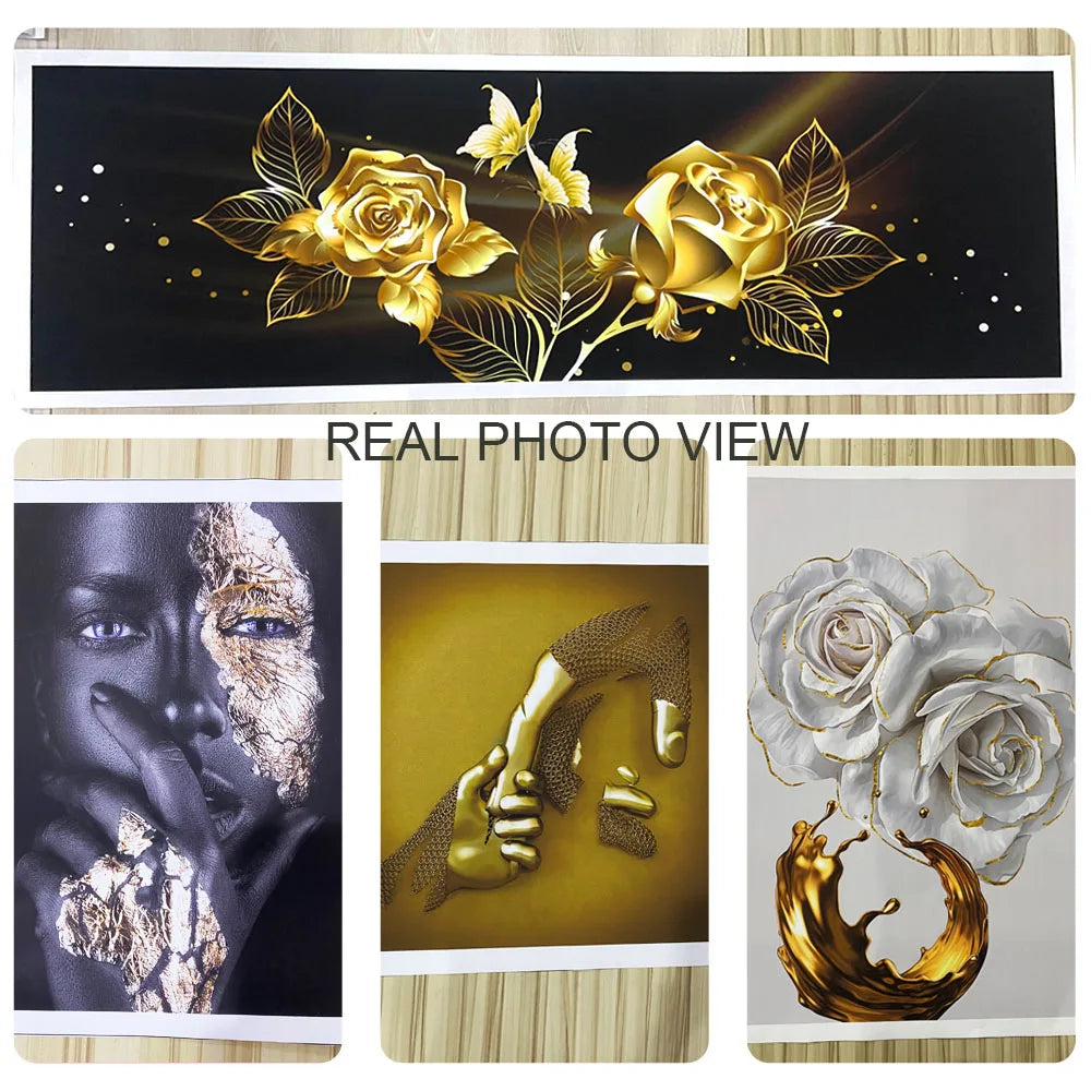 Luxury Handmade Abstract Oil Painting Wall Art  Modern Minimalist Thick Texture Canvas Mural Frameless