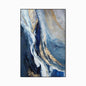 Luxury Handmade Abstract Oil Painting Wall Art  Modern Minimalist Thick Texture Canvas Mural Frameless