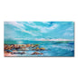 Arthyx, Hand Painted Abstract Seascape Oil Paintings On Canvas, Modern Texture Art Poster, Large Wall Picture, Home Decor