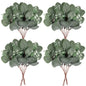 5/10/20Pcs Artificial Eucalyptus Leaf Stems Green Plants For Decoration