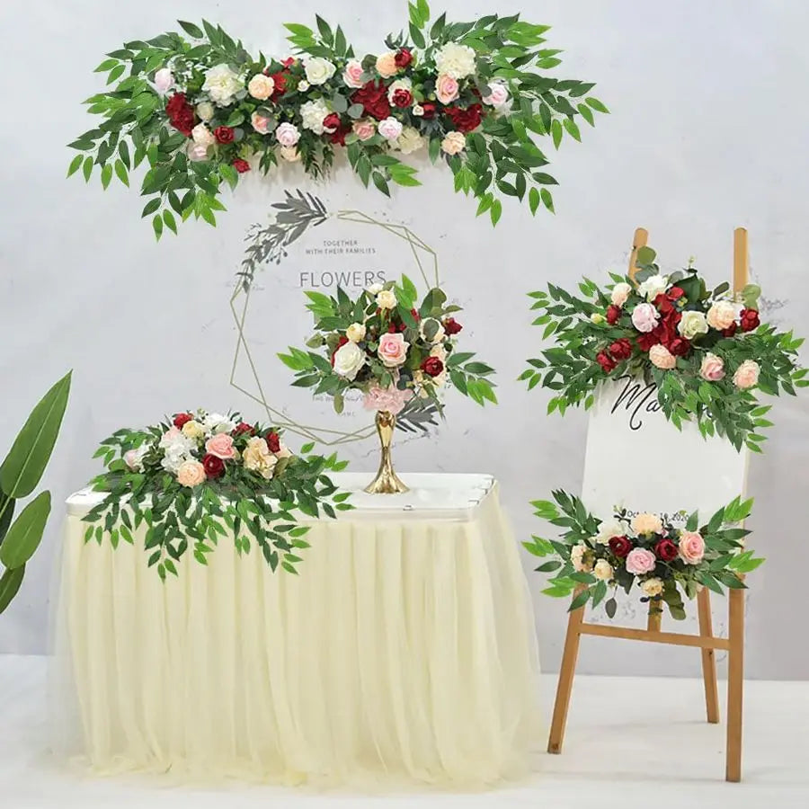 Artificial Italian Ruscus Greenery Stems, 20 Pack Faux Green Leaf Garland Branches Hanging Greenery Spray