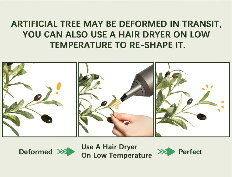Artificial Olive Tree 120/150/180cm, Artificial Decorative Plants With Fruit For Home Garden Decor